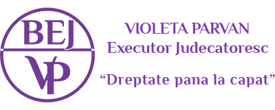 Birou Executor Judecatoresc Violeta Parvan Logo